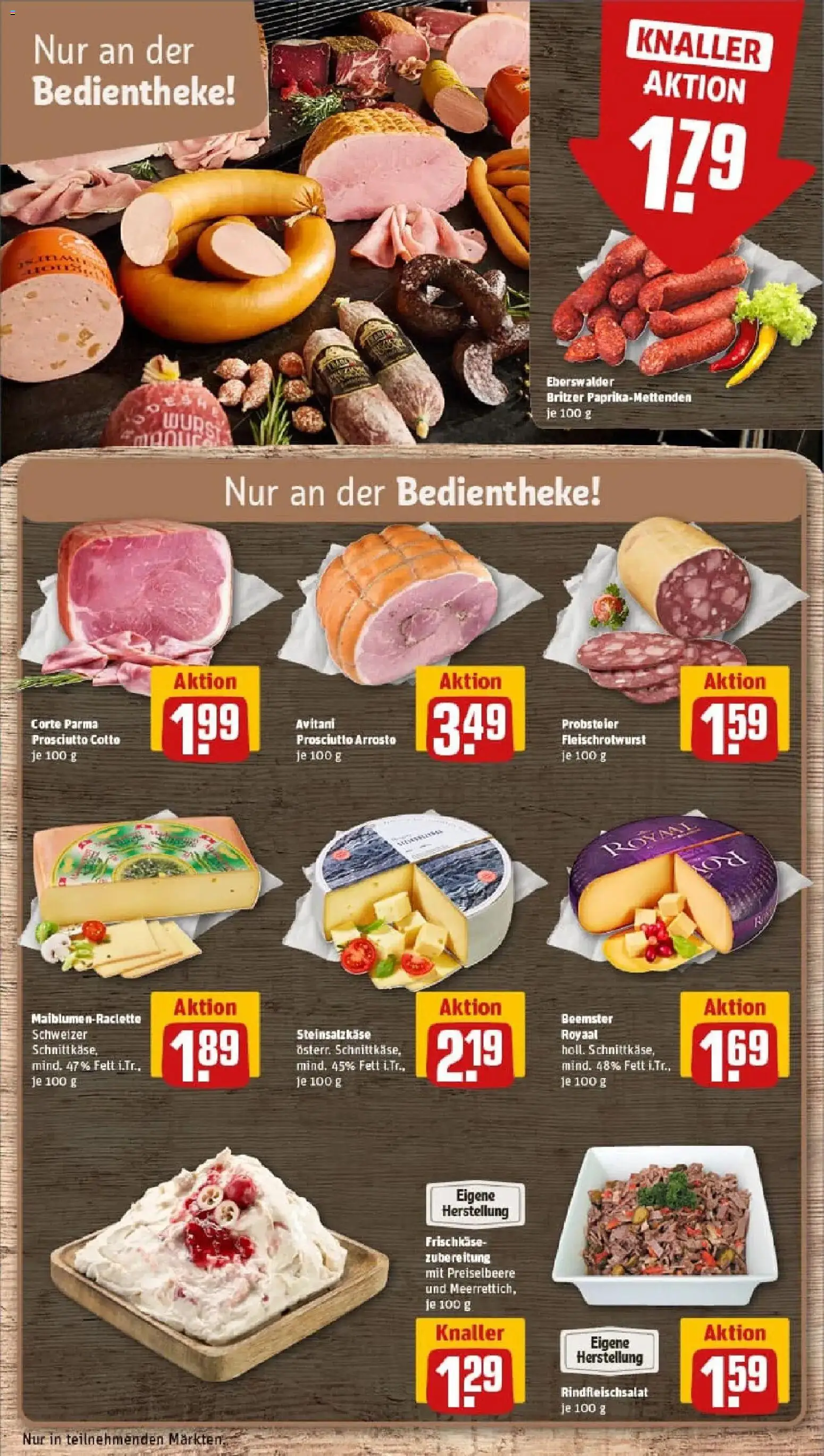 Rewe prospekt Berlin / Neukölln	 – gültig ab 17.11.2025 | Seite: 11 | Produkte: Wurst, Raclette, Frischkase