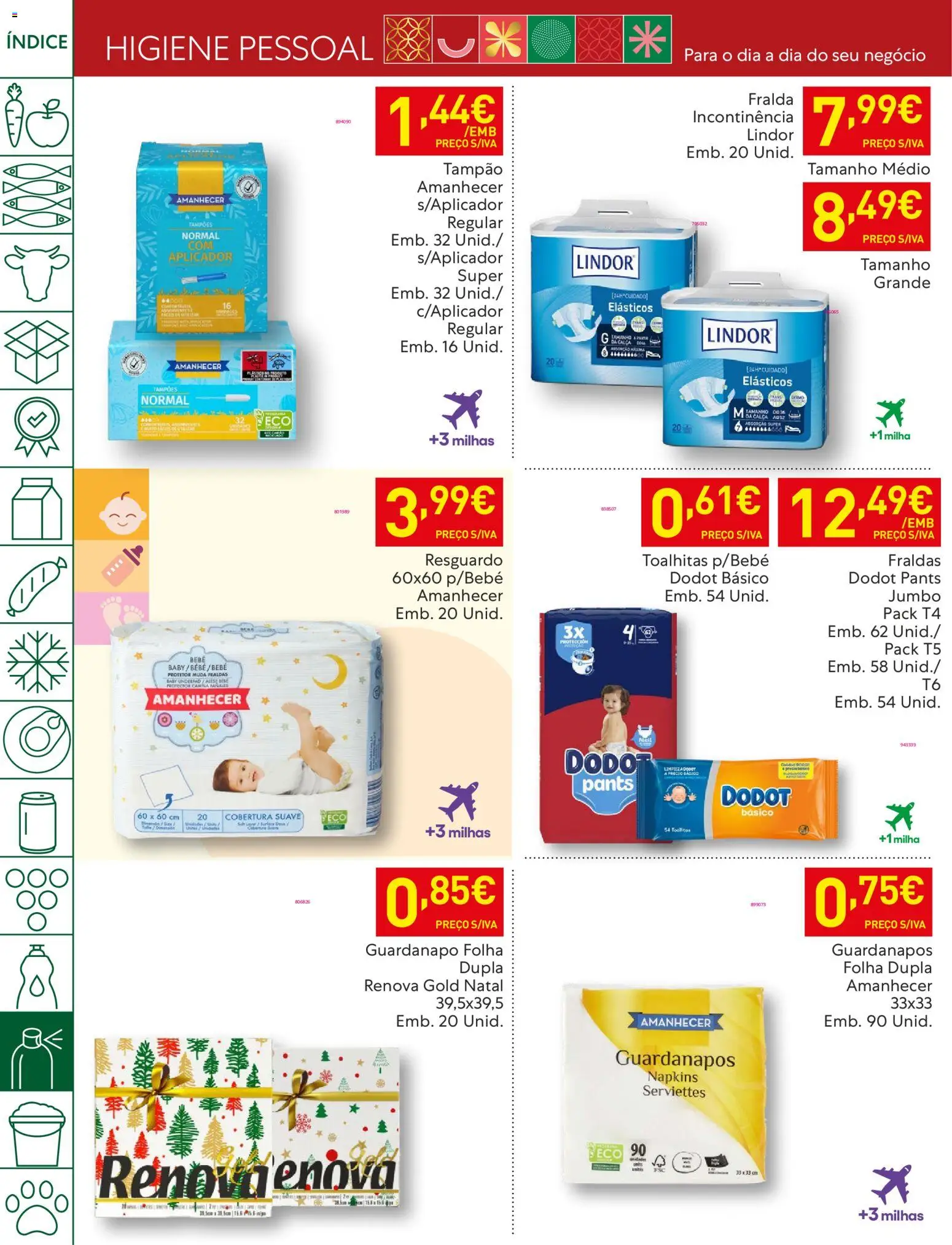 Recheio folheto │ válido de 25.12.2025 | Página: 50 | Produtos: Fraldas, Guardanapos, Calça