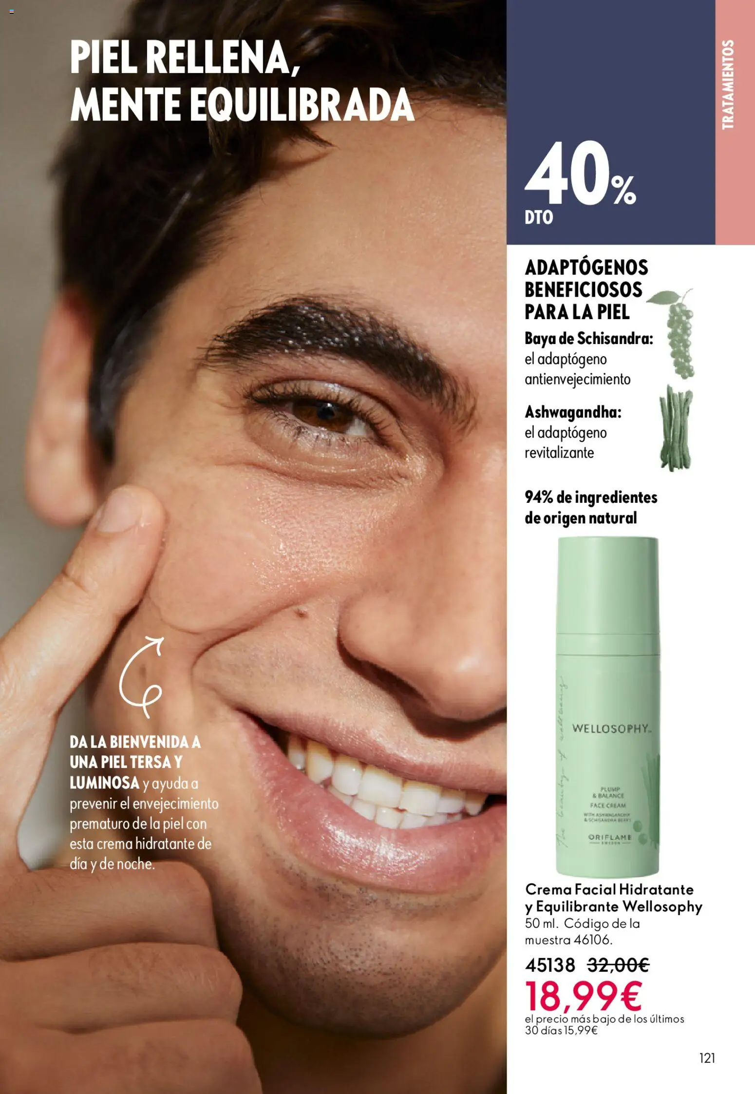 Oriflame - Catálogo Campaña 16 │ válido desde el 19.11.2025 | Página: 121 | Productos: Κρεμάστρα, Crema facial, Crema, Crema hidratante