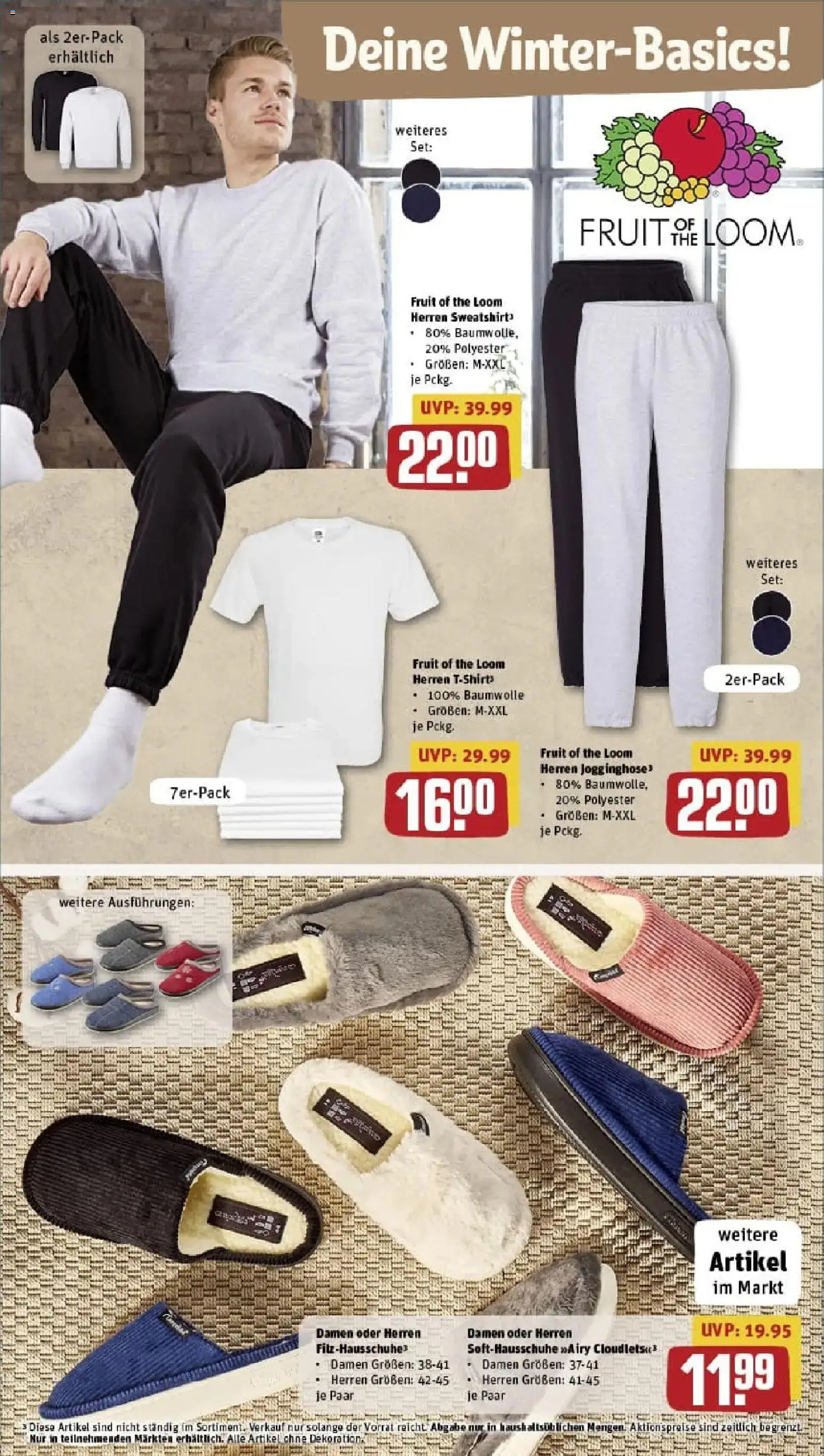 Rewe prospekt Weisendorf	 – gültig ab 29.12.2025 | Seite: 27 | Produkte: Jogginghose, Sweatshirt, T-Shirt