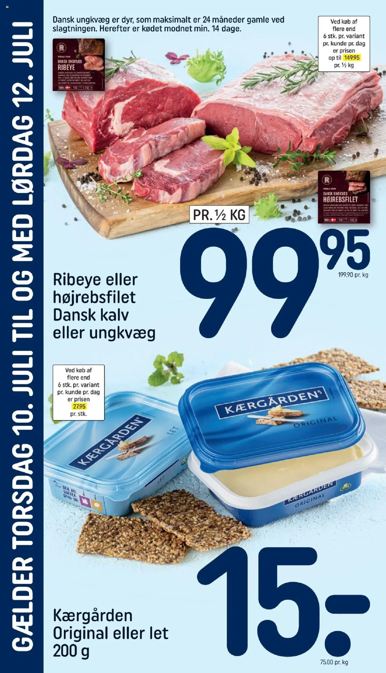 Rema 1000 Tilbudsavis gyldig fra 06.07.2025 | Side: 22 | Produkter: Salat, Søm