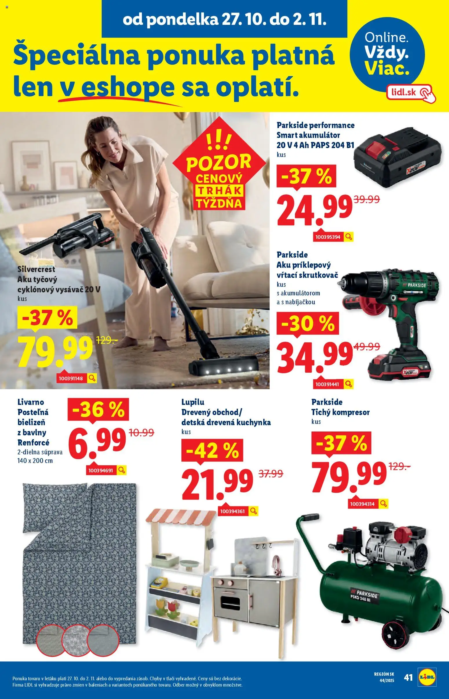 Nové Lidl akcie – leták je platný od 27.10.2025 | Strana: 53 | Produkty: Skrutkovač, Kompresor, Aku, Akumulátor