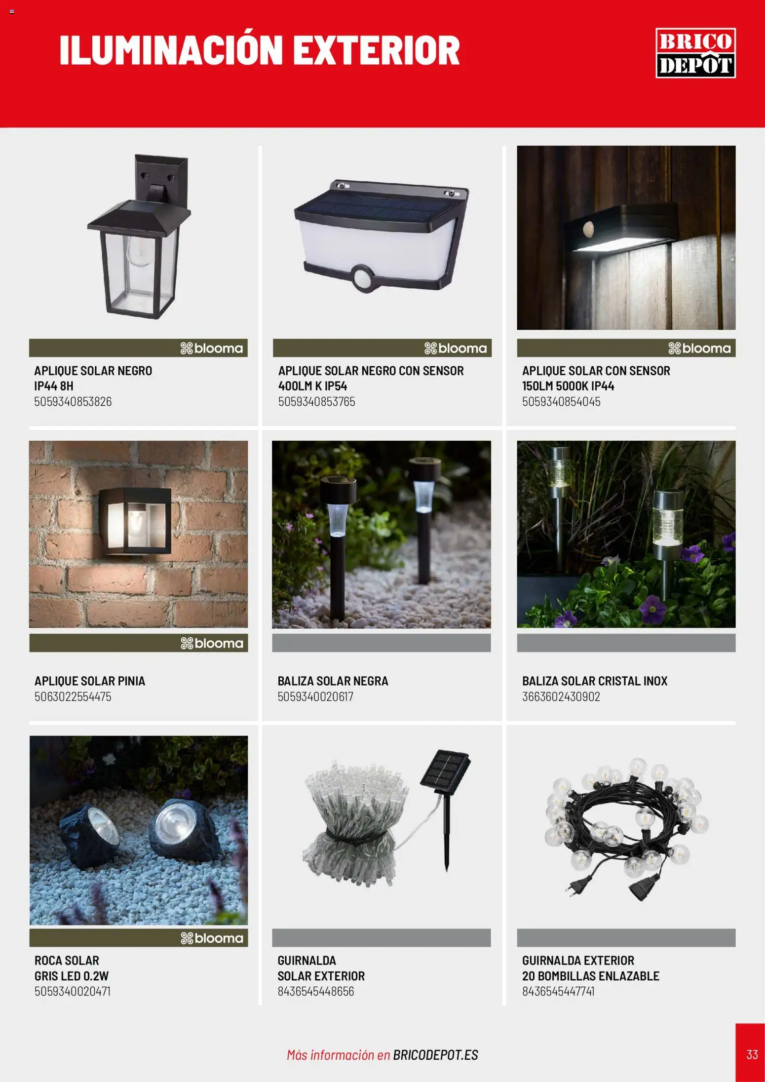 Brico Depôt folleto Jardín 2026 │ válido desde el 02.04.2026 | Página: 33 | Productos: Galette de chaise