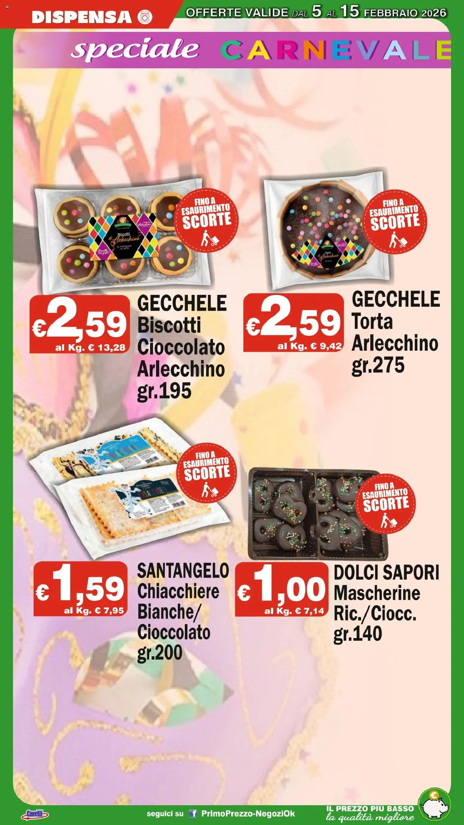 Volantino Primo Prezzo del 05.02.2026 | Pagina: 18