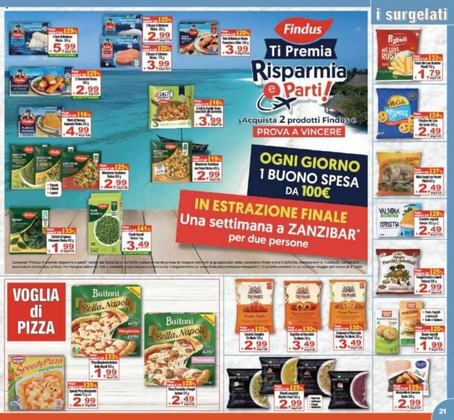 Volantino CTS del 07.04.2026 | Pagina: 21 | Prodotti: Pizza