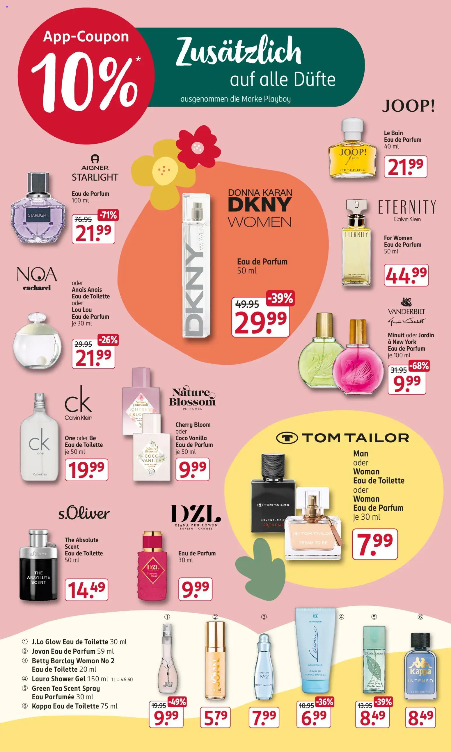 Rossmann Angebotsprospekt – gültig ab 23.03.2026 | Seite: 6 | Produkte: Toilette, Parfüm, Shower Gel, Eau de Parfum