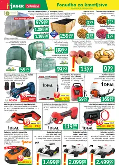 Jager katalog akcije – veljaven od 28.01.2026 | Stran: 10 | Izdelki: Baterija, Teza, Kosilnica, Krompir