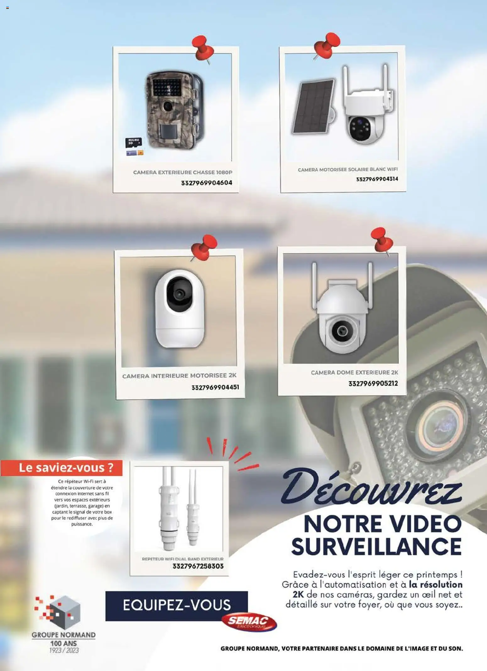 {H1} | Page: 21 | Produits: Vidéo, Couverture, Caméra, Répéteur wifi