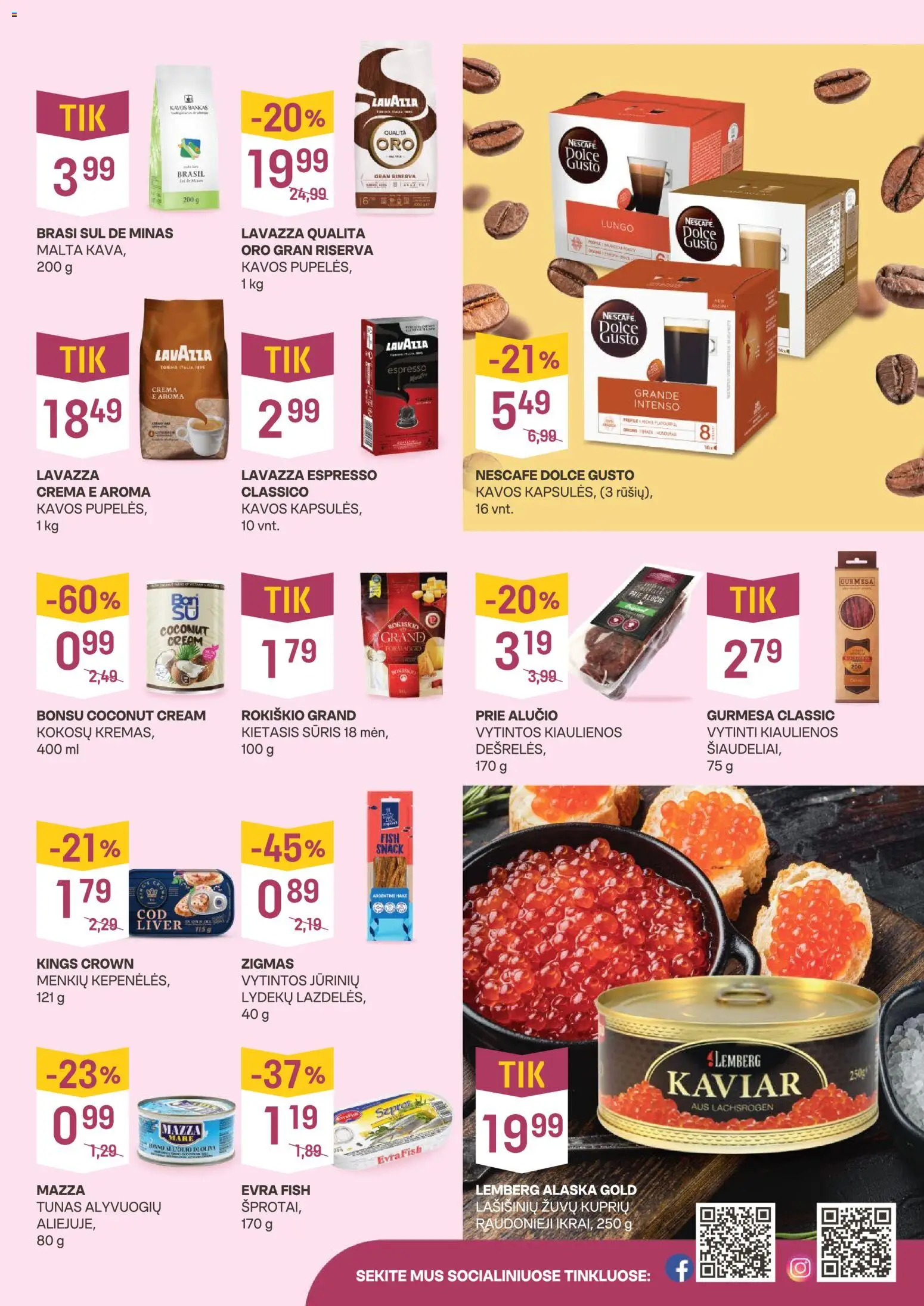 VYNOTEKA akcijos nuo 02.03.2026 | Puslapis: 3 | Prekių: Kiaulienos, Sūris