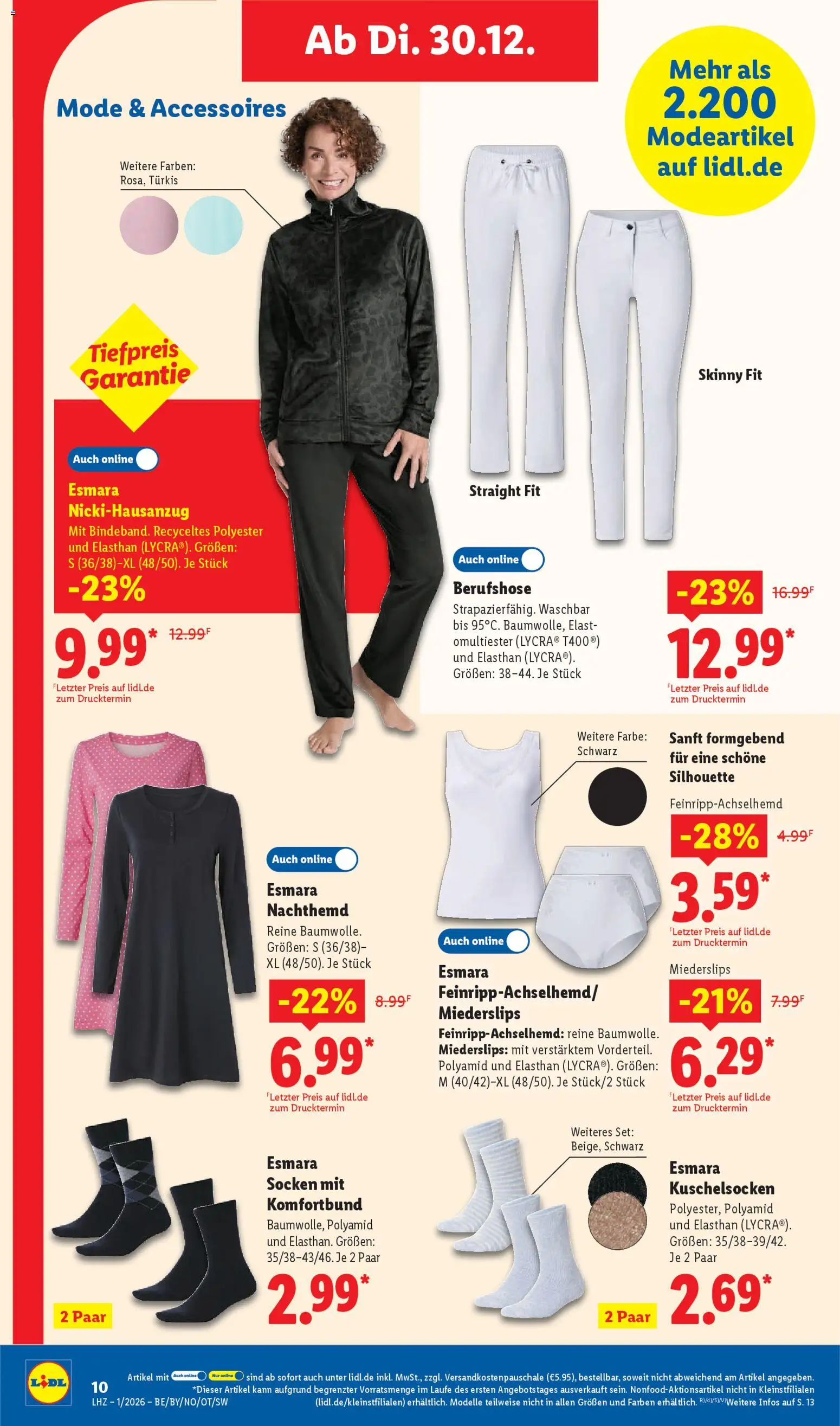 Lidl Prospekt Zossen – gültig ab 29.12.2025 | Seite: 20 | Produkte: Socken