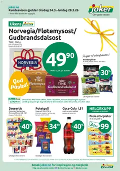 Forhåndsvisning av Joker kundeavis gyldig fra 24.03.2026