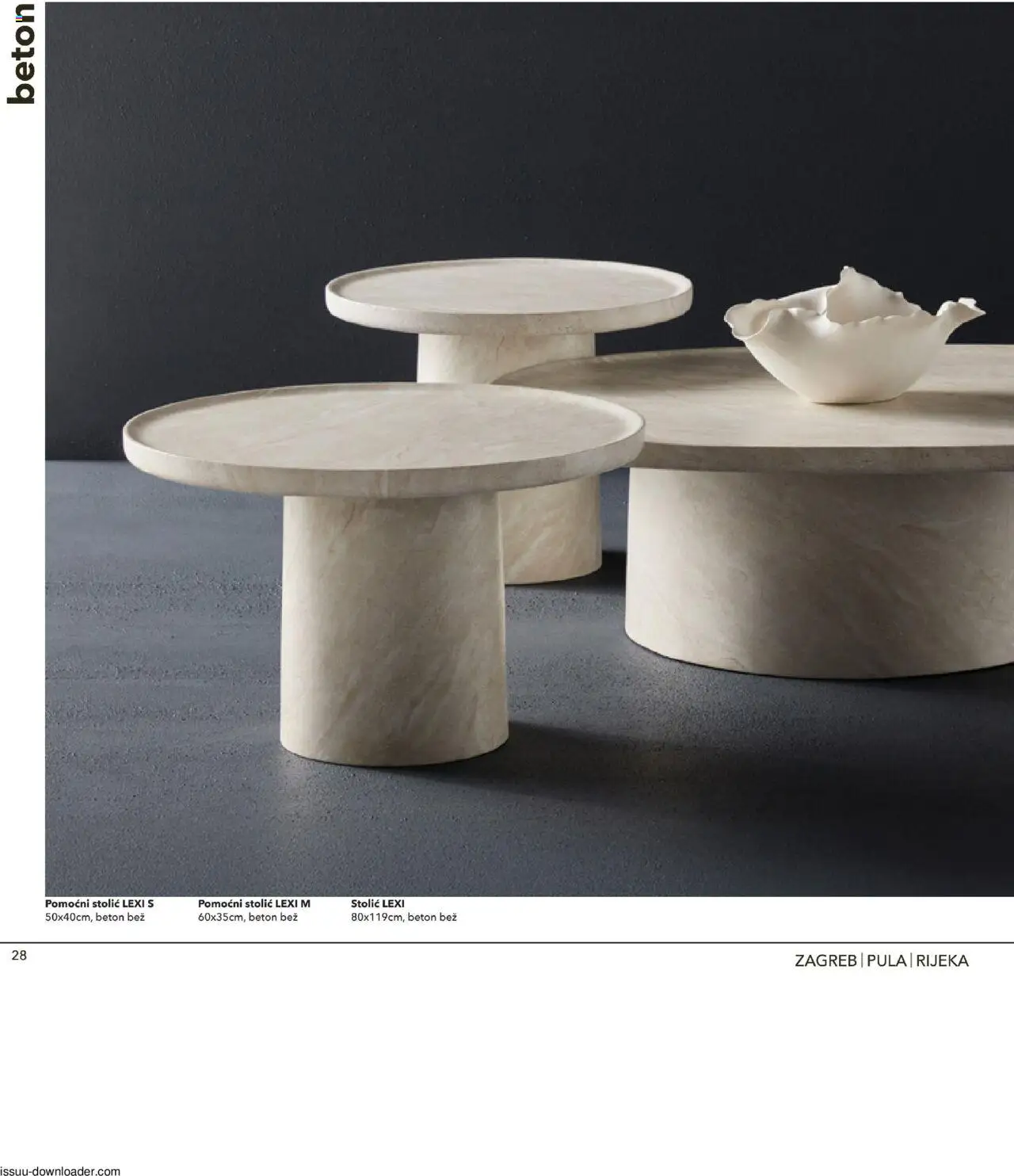Harvey Norman katalog | vrijedi od 19.03.2025 | Stranica: 28 | Proizvodi: Stolić