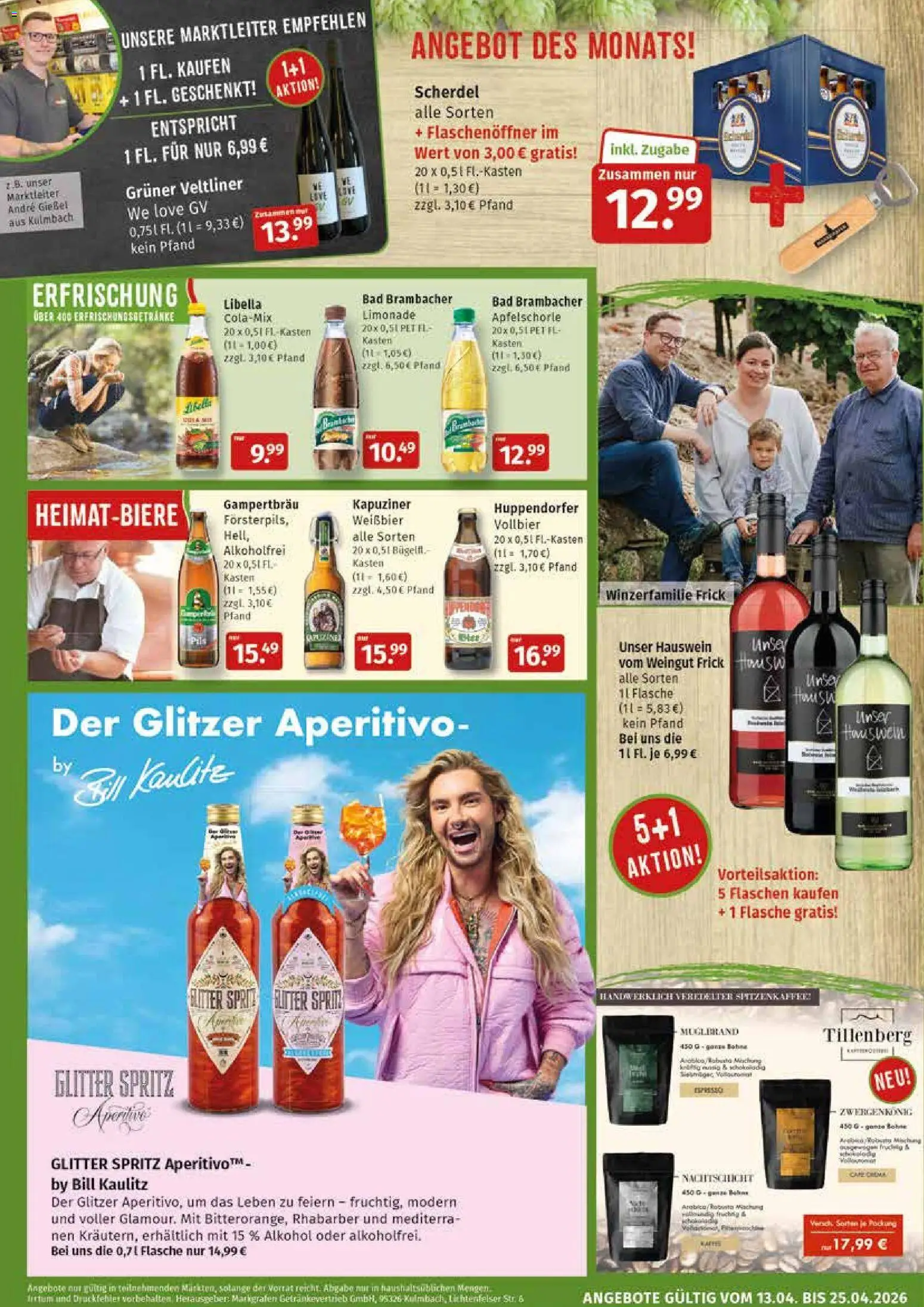 Markgrafen Prospekt – gültig ab 13.04.2026 | Seite: 4 | Produkte: Weißbier, Bad, Limonade, Rhabarber