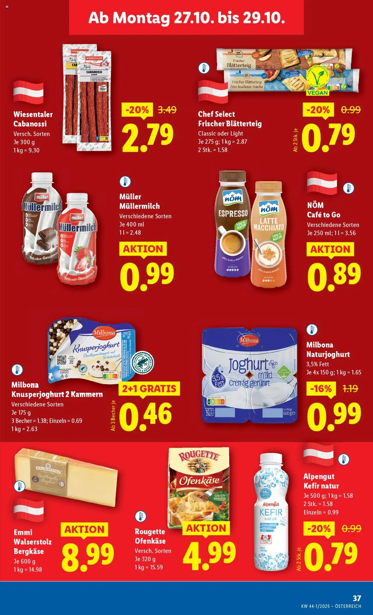 Lidl Flugblatt - Oberpullendorf, Güssing, Oberwart gültig ab 23.10.2025 | Seite: 43