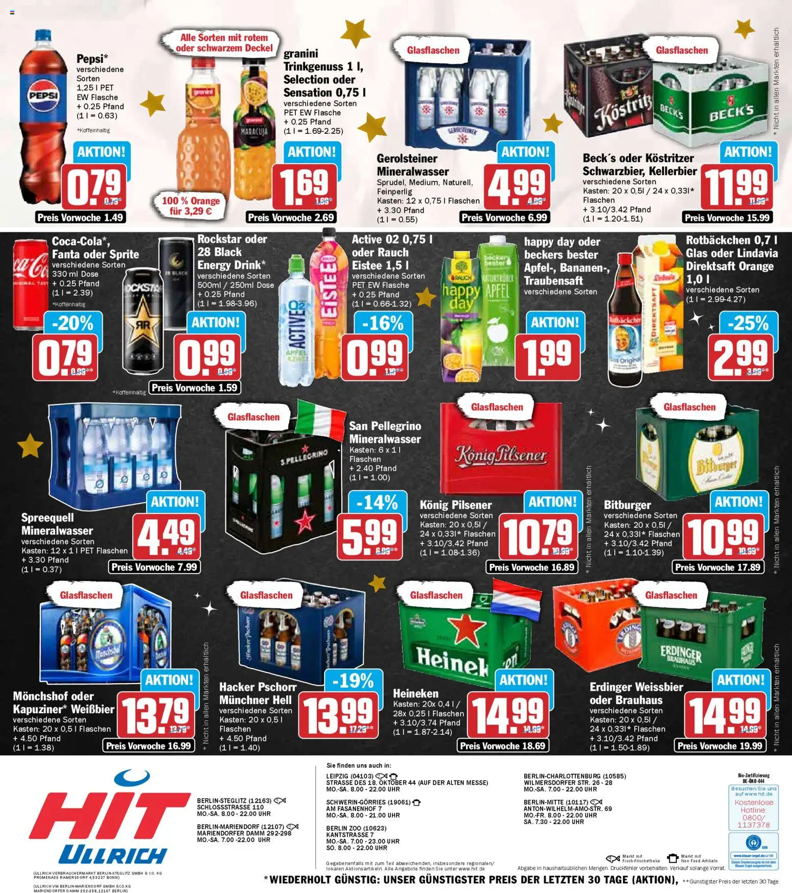 HIT - Berlin – gültig ab 08.12.2025 | Seite: 23 | Produkte: Bitburger, Monchshof, Energy, Rockstar