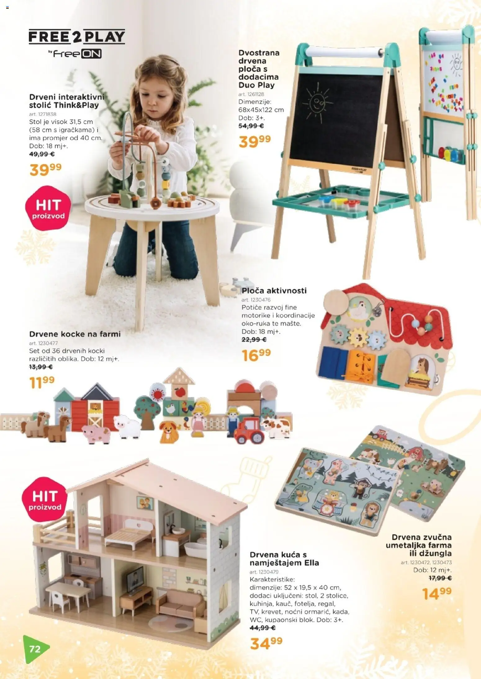 Baby Center katalog | vrijedi od 01.11.2025 | Stranica: 72 | Proizvodi: Stolić, Stol