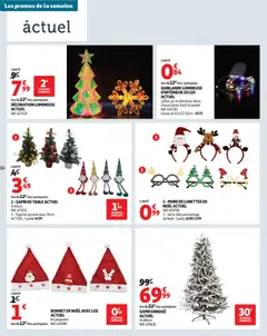 Auchan - Prévisualisation de Auchan prospectus valide à partir de 02.12.2025 | Page: 50 | Produits: Bonnet, Guirlande lumineuse, Table, Lunettes