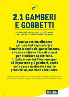 Volantino Metro del 30.06.2025 | Pagina: 27 | Prodotti: Gamberi, Pesca, Metro
