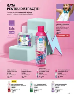 Ofertele Avon valabile de la 01.03.2026 | Pagină: 153 | Produse: Toaletă, Duș, Balsam, Fructe