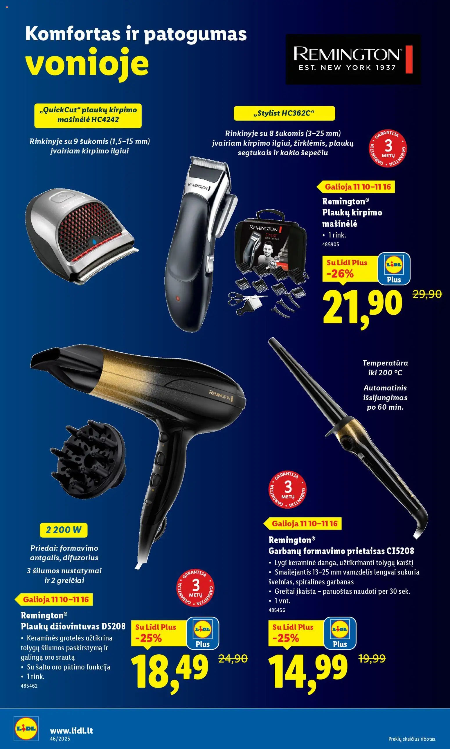 LIDL akcijos nuo 10.11.2025 | Puslapis: 16 | Prekių: Grotelės