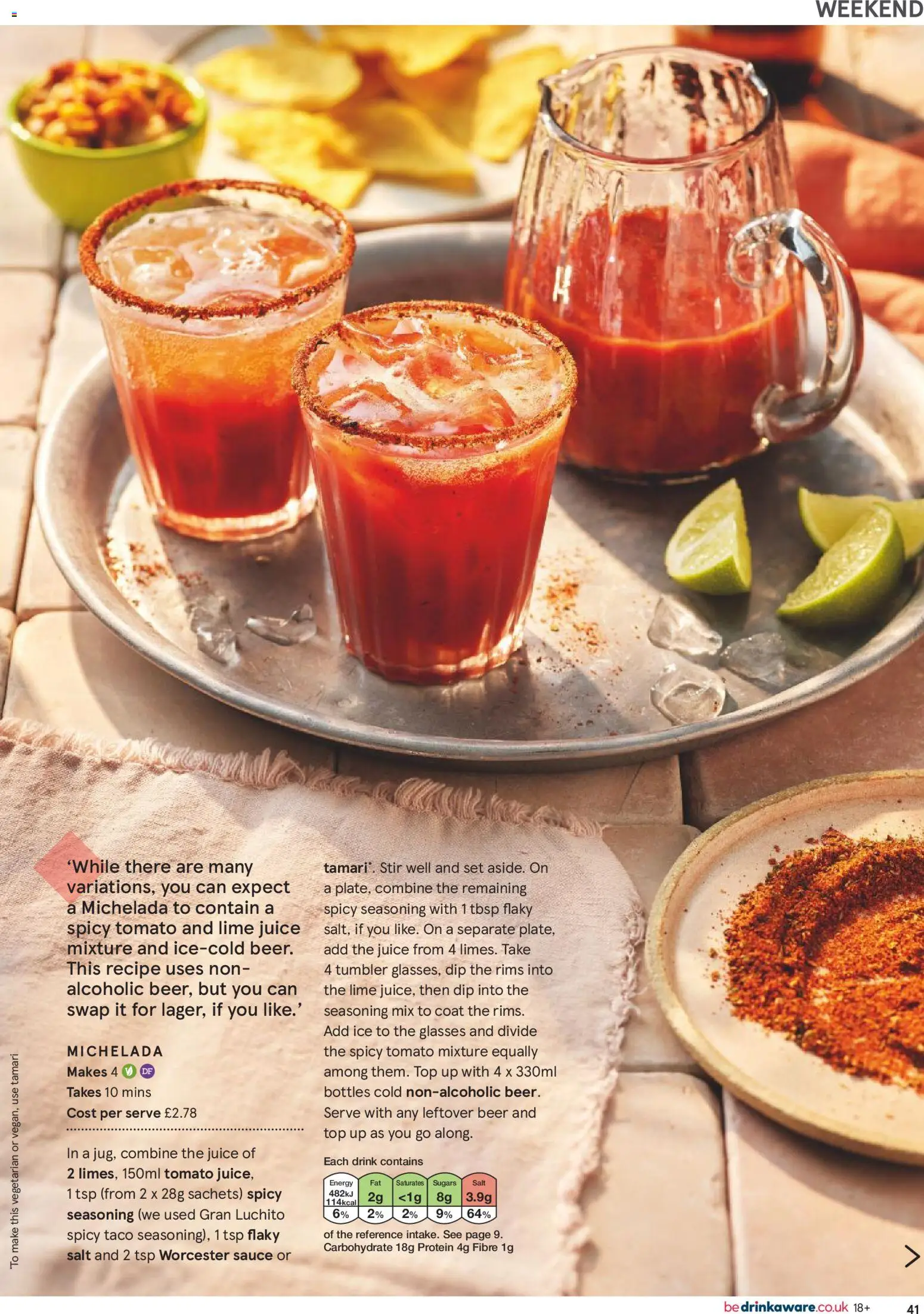 {H1} | Page: 41 | Products: Sauce, Coat, Beer, Glasses