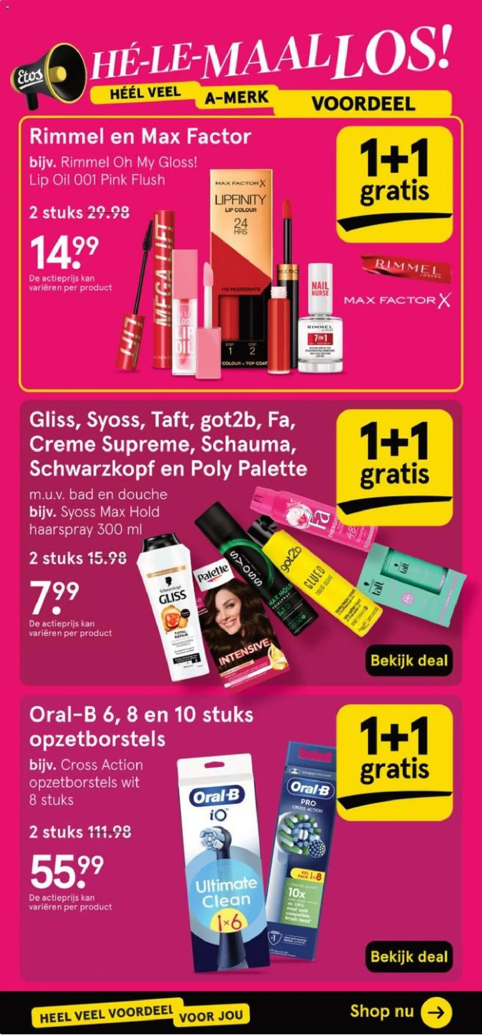 {H1} | Pagina: 4 | Producten: Bad, Douche, Haarspray, Crème