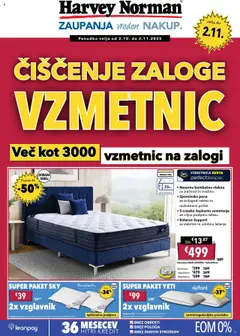 Harvey Norman katalog akcije – veljaven od 02.10.2025