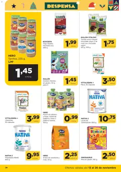 Vista previa Alimerka folleto Asturias válido desde el 13.11.2025 | Página: 26 | Productos: Leche, Chocolate, Arroz, Zanahoria