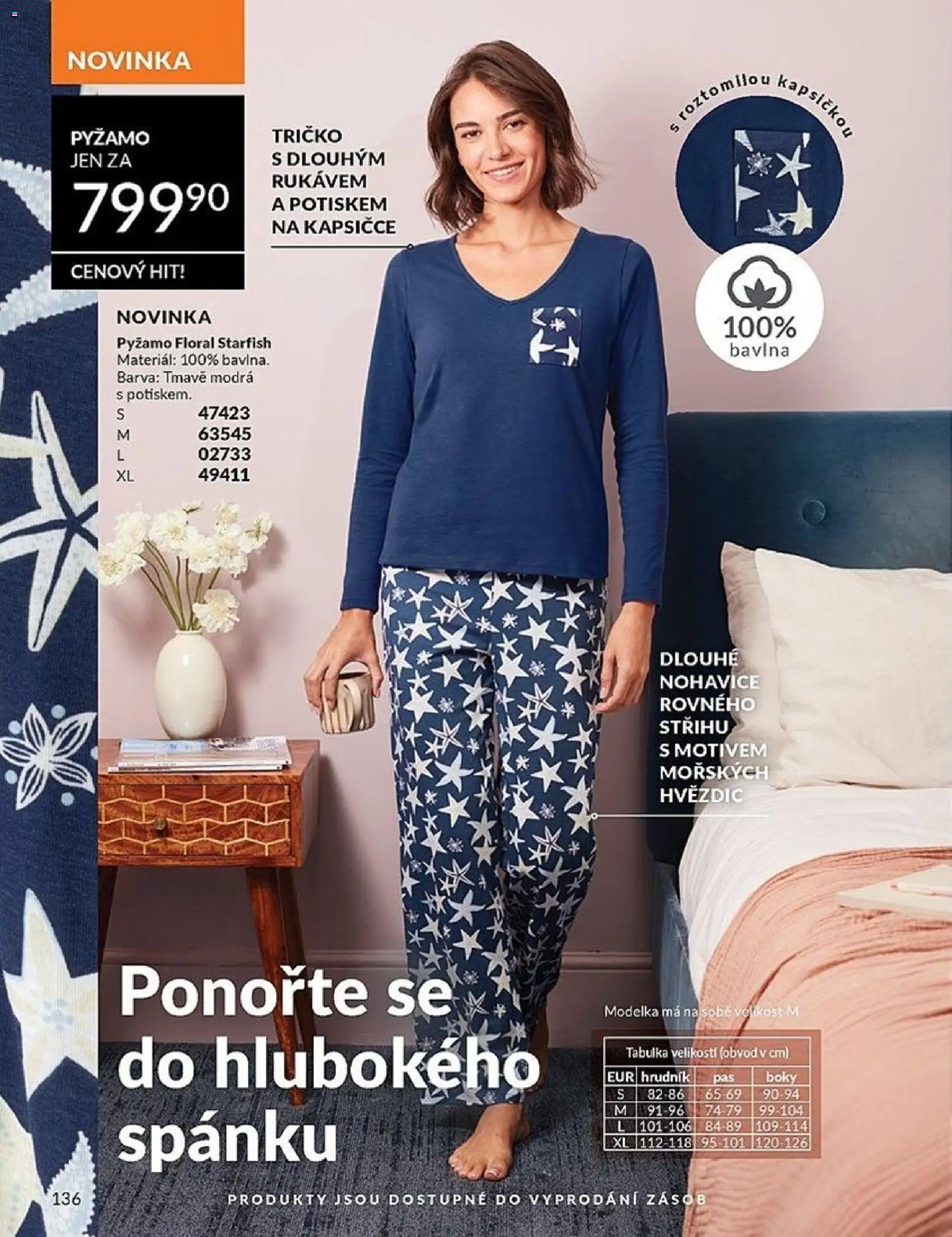 Avon katalog 2/2026 od 01.02.2026 | Strana: 136 | Produkty: Tričko, Pyžamo