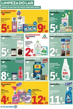 Pré-visualização E.Leclerc folheto válido de 05.02.2026 | Página: 30 | Produtos: Algodão, Inseticida, Limpa móveis, Cera de abelha
