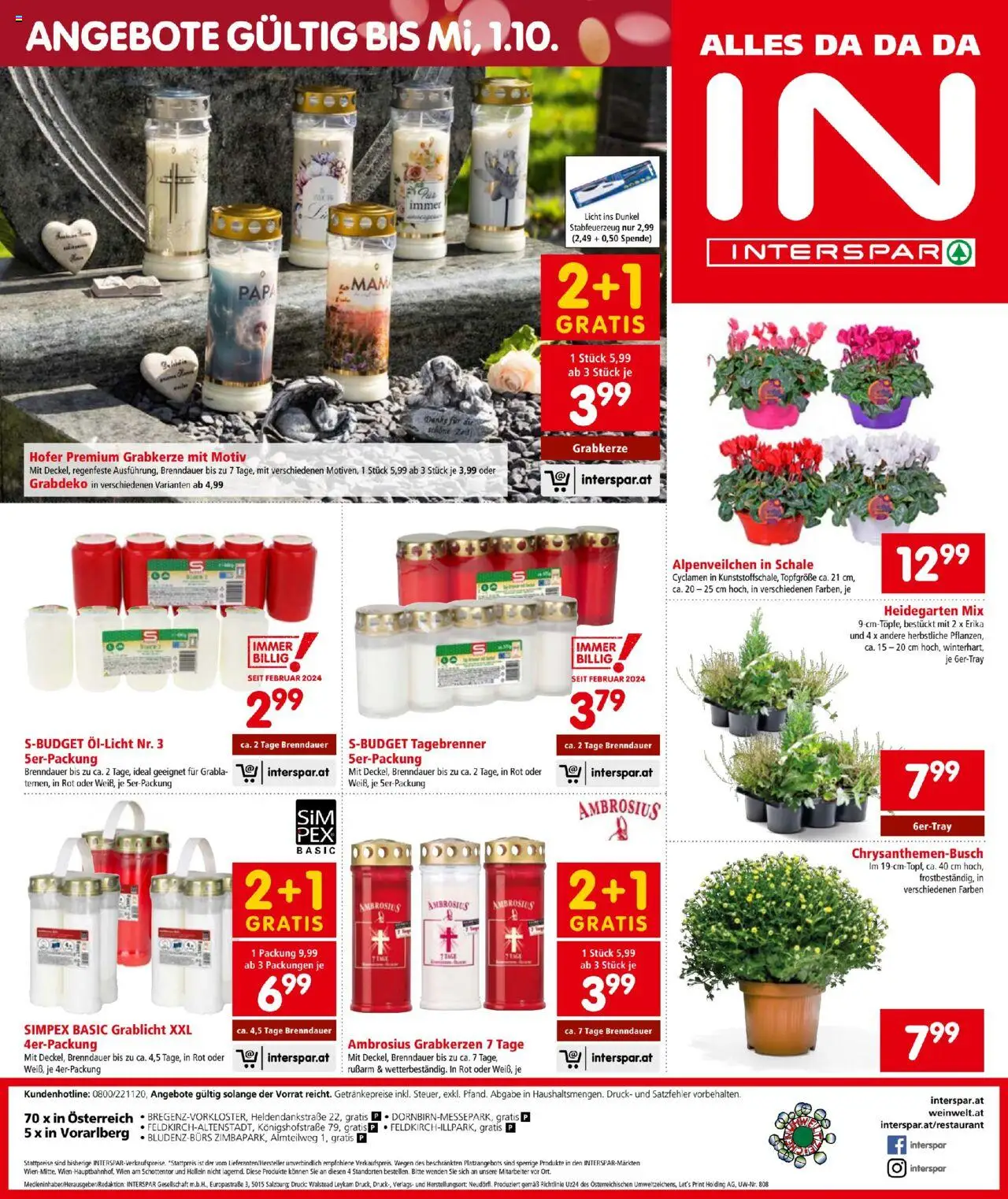 Interspar Flugblatt gültig ab 11.09.2025 | Seite: 20 | Produkte: Marhalábszár