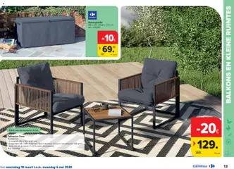 Carrefour folder - Voorbeeld van een folder van Carrefour, geldig van 18.03.2026 | Pagina: 13 | Producten: Kussens, Tafel