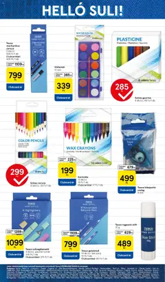 Tesco akciós ujság - amely érvényes a következő dátumtól: 11.08.2025 | Oldal: 2 | Termékek: Egér, Gyurma, Stift, Kapu