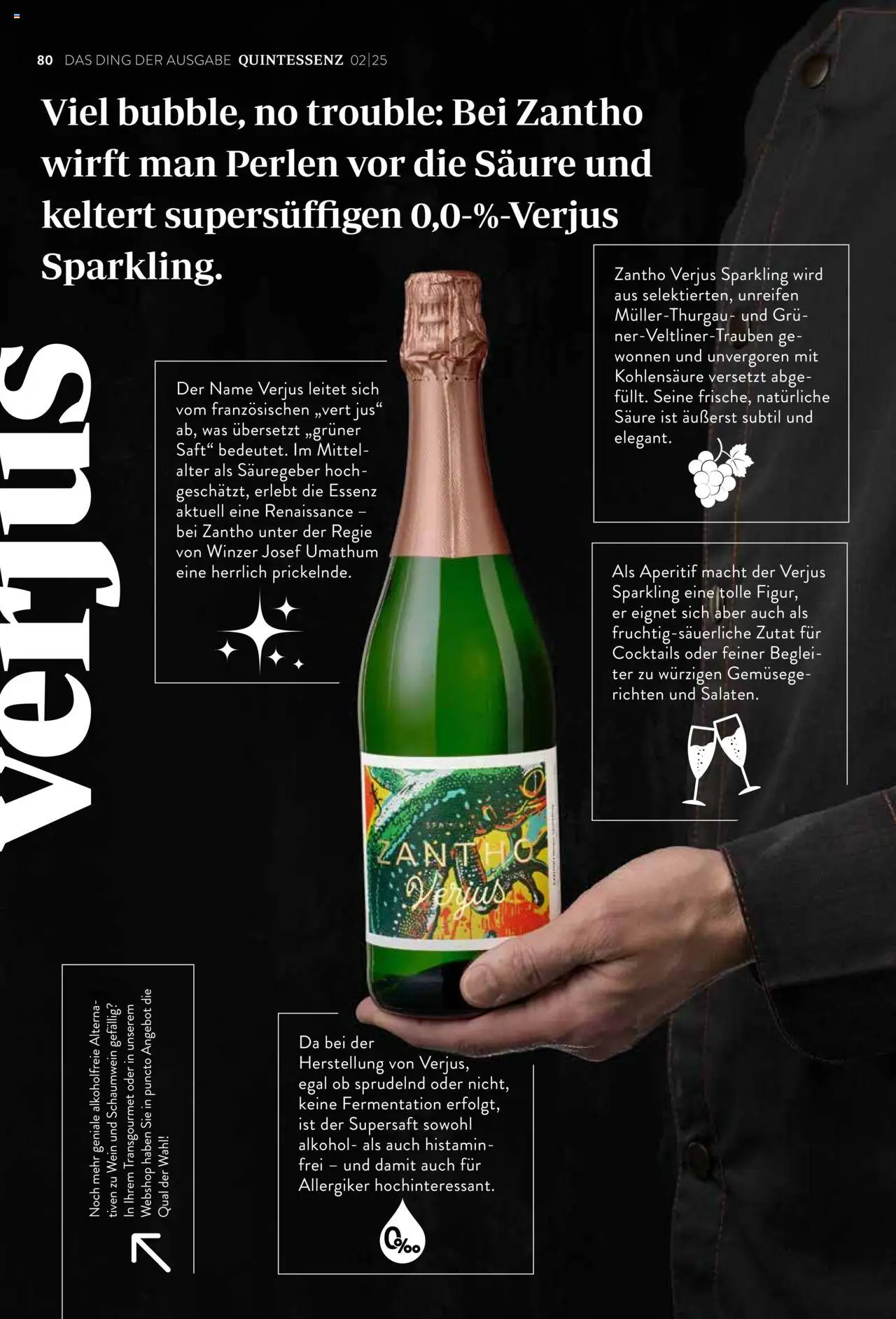 Transgourmet Quintessenz 02 | 2025 gültig ab 02.06.2025 | Seite: 82 | Produkte: Saft, Wein