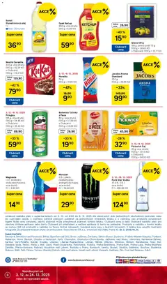 Náhled letáku Nestlé Cereálie, 330 g, více druhů (100 g = 42,39 Kč), s Clubcard: (100 g = 24,21 Kč) od 03.12.2025 | Strana: 8 | Produkty: Gourmet, Monster, Olivy, Energy drink