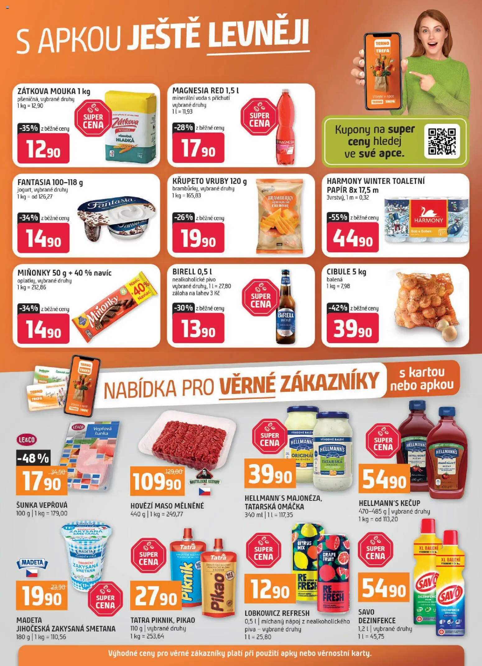 Terno leták - Hradec Králové od 05.11.2025 | Strana: 20 | Produkty: Uzeniny, Hellmann's, Maso, Tatarská omáčka