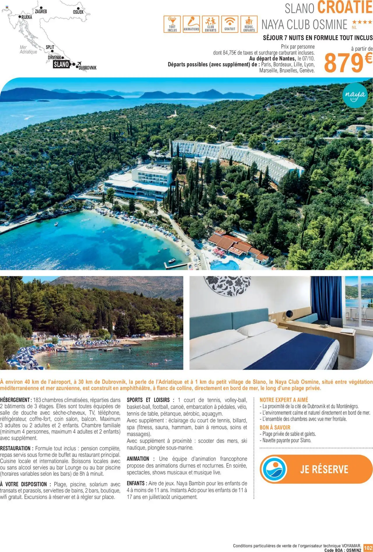  | Page: 102 | Produits: Alcool, Ski, Buffet, Douche