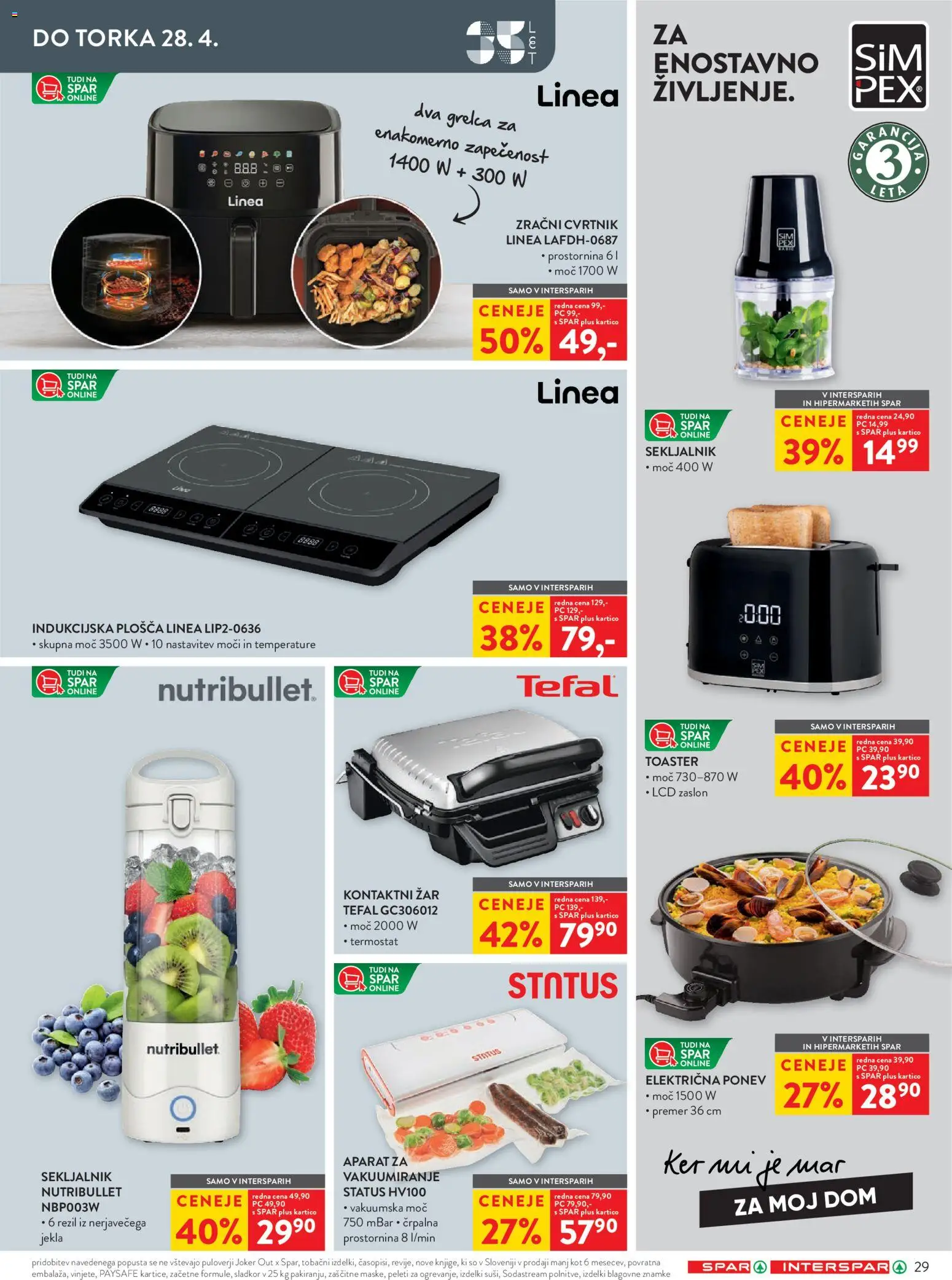 Novi Spar katalog ponudbe – veljaven od 15.04.2026 | Stran: 35