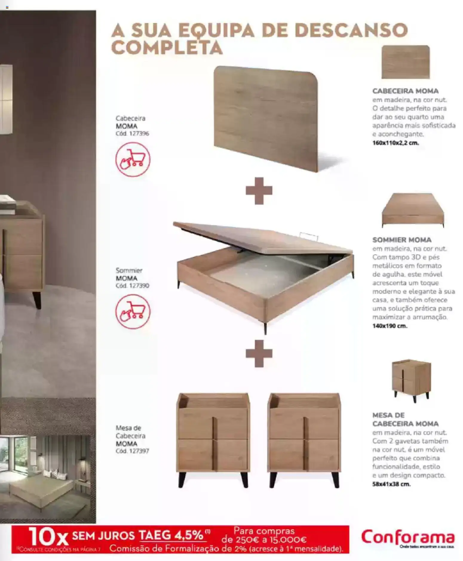 Conforama Camitis │ válido de 05.02.2026 | Página: 77 | Produtos: Mesa de cabeceira, Mesa