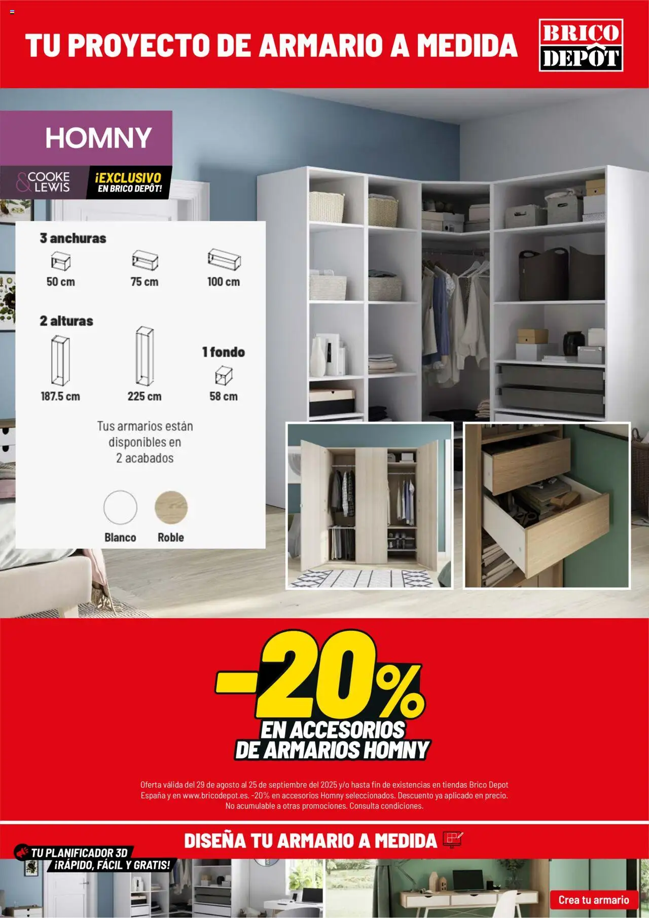 Brico Depôt folleto │ válido desde el 29.08.2025 | Página: 17 | Productos: Armario