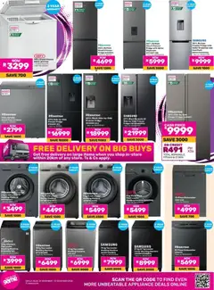 Offer preview "Game - Catalogue Black Friday" | Page: 7 | Products: Washing machine, Water, Freezer, Fridge