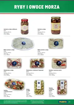 Pogląd oferty "Makro Gazetka - Italia" - ważna od 01.02.2026 | Strona: 13 | Produkty: Ryby, Sałatka, Owoce, Owoce morza