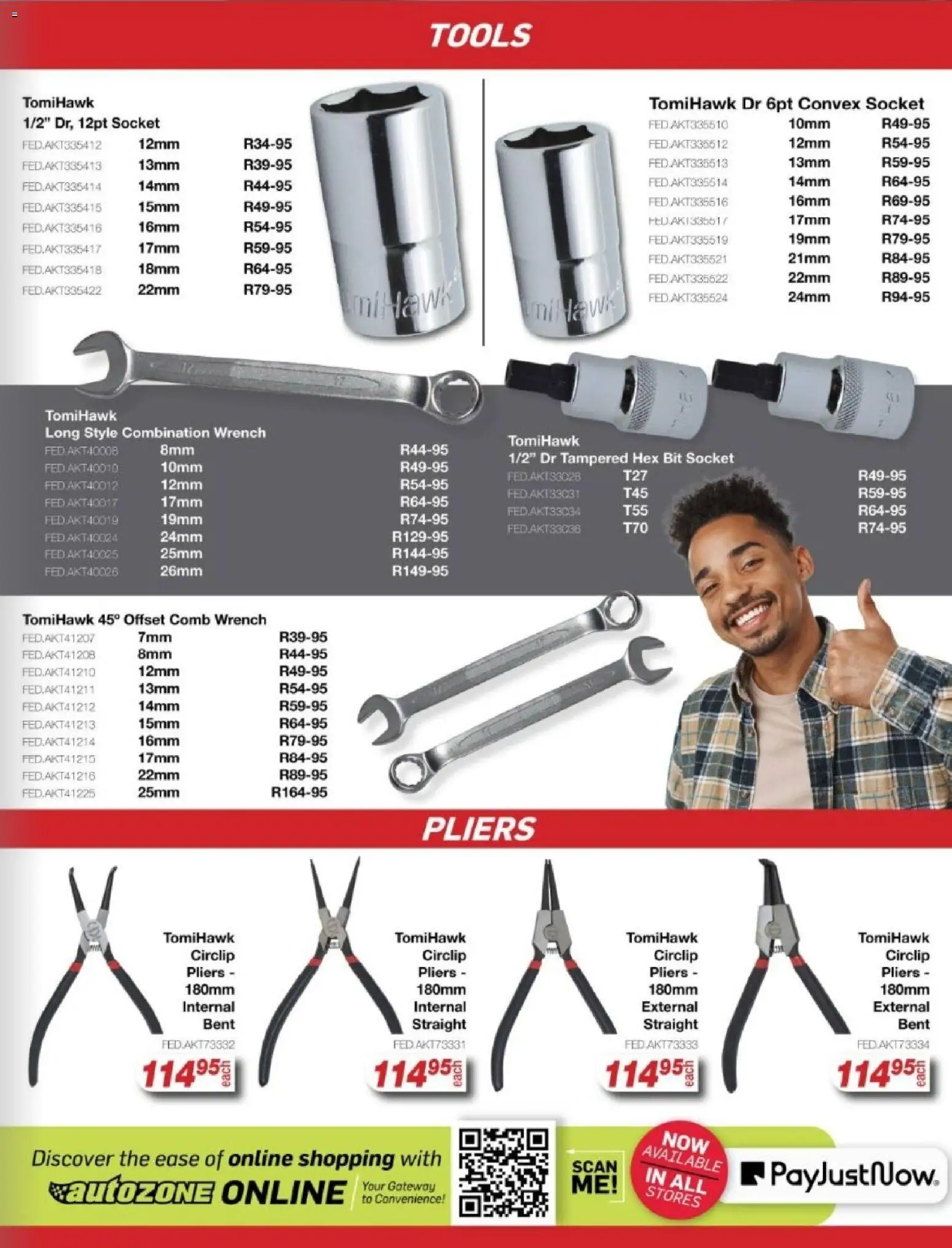 New AutoZone catalogue – valid from 23.01.2026 | Page: 5 | Products: Wrench, Socket