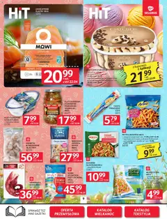 Pogląd oferty "Selgros cash&carry gazetka" - ważna od 19.03.2026 | Strona: 9 | Produkty: Śledź, Łosoś wędzony, Krewetki, Cappuccino