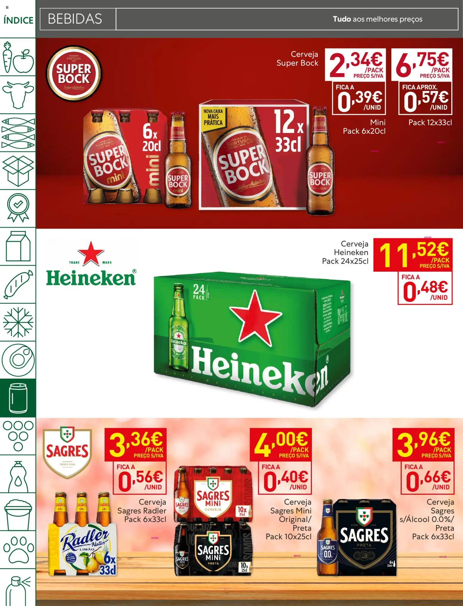 Recheio folheto │ válido de 06.01.2026 | Página: 30 | Produtos: Super bock, Caixa, Cerveja