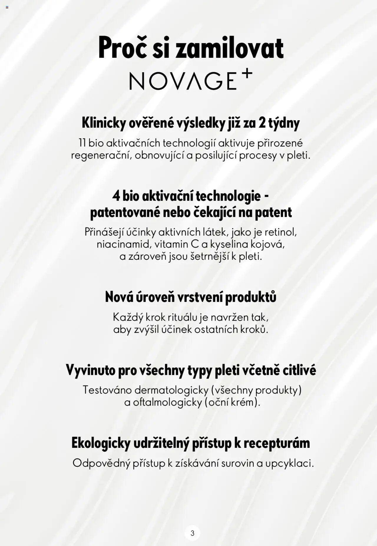 Oriflame katalog Novage+ od 23.04.2024 | Strana: 3 | Produkty: Vitamin c