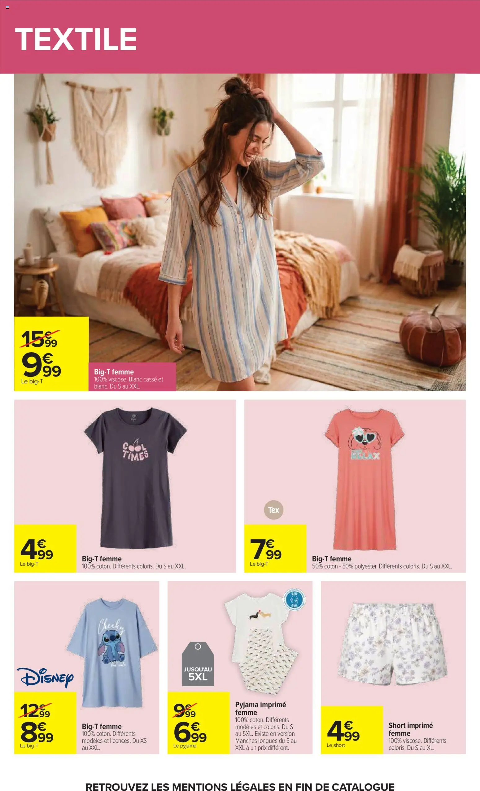 {H1} | Page: 64 | Produits: Coton, Pyjama