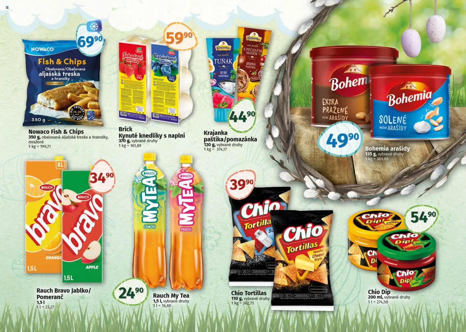 Coop leták - Delikates Velikonoce od 18.03.2026 | Strana: 3 | Produkty: Tuňák, Treska, Tortilla, Paštika