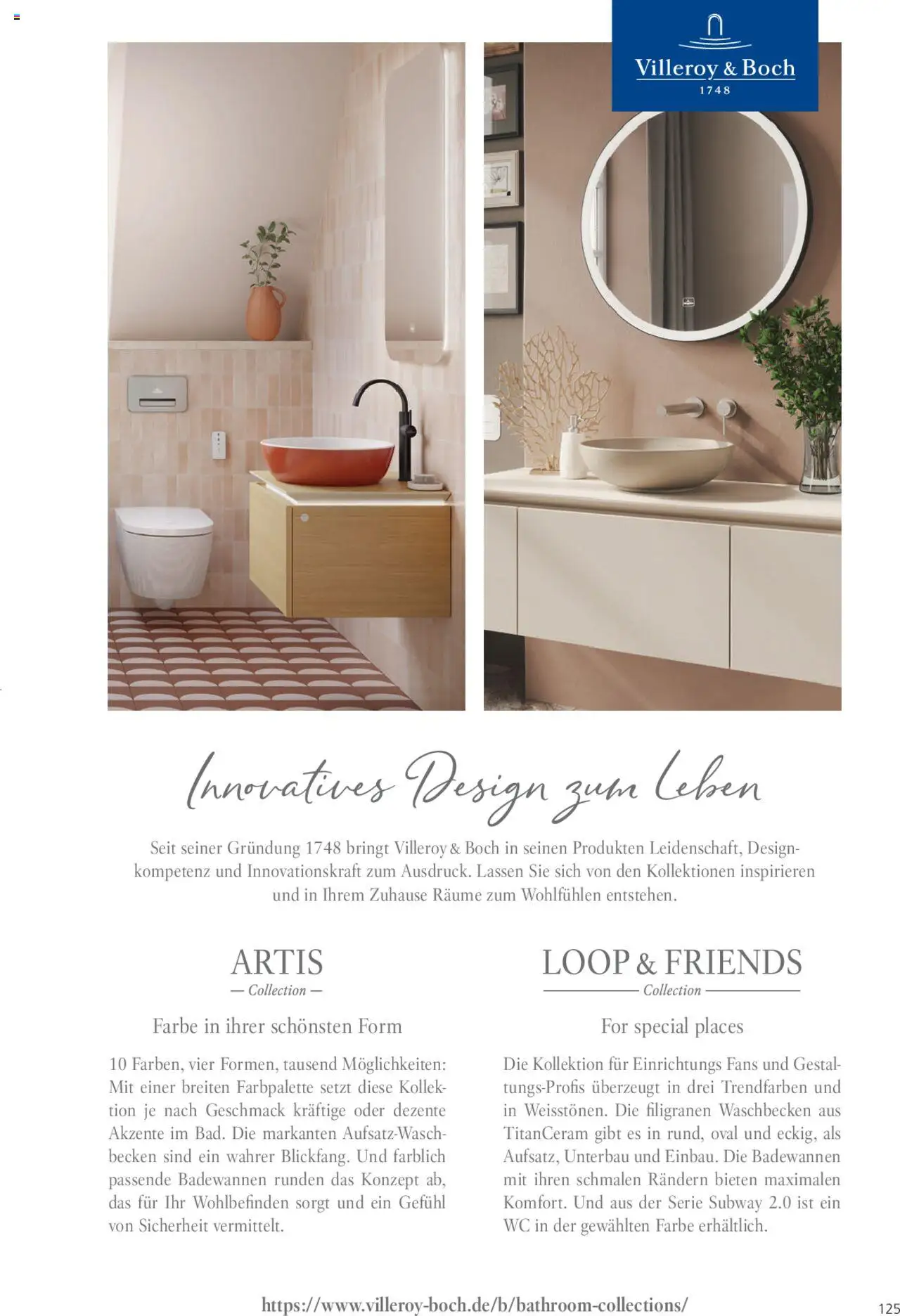 Fust Badezimmermagazin ab 05.05.2025 | Seite: 125 | Produkte: Waschbecken