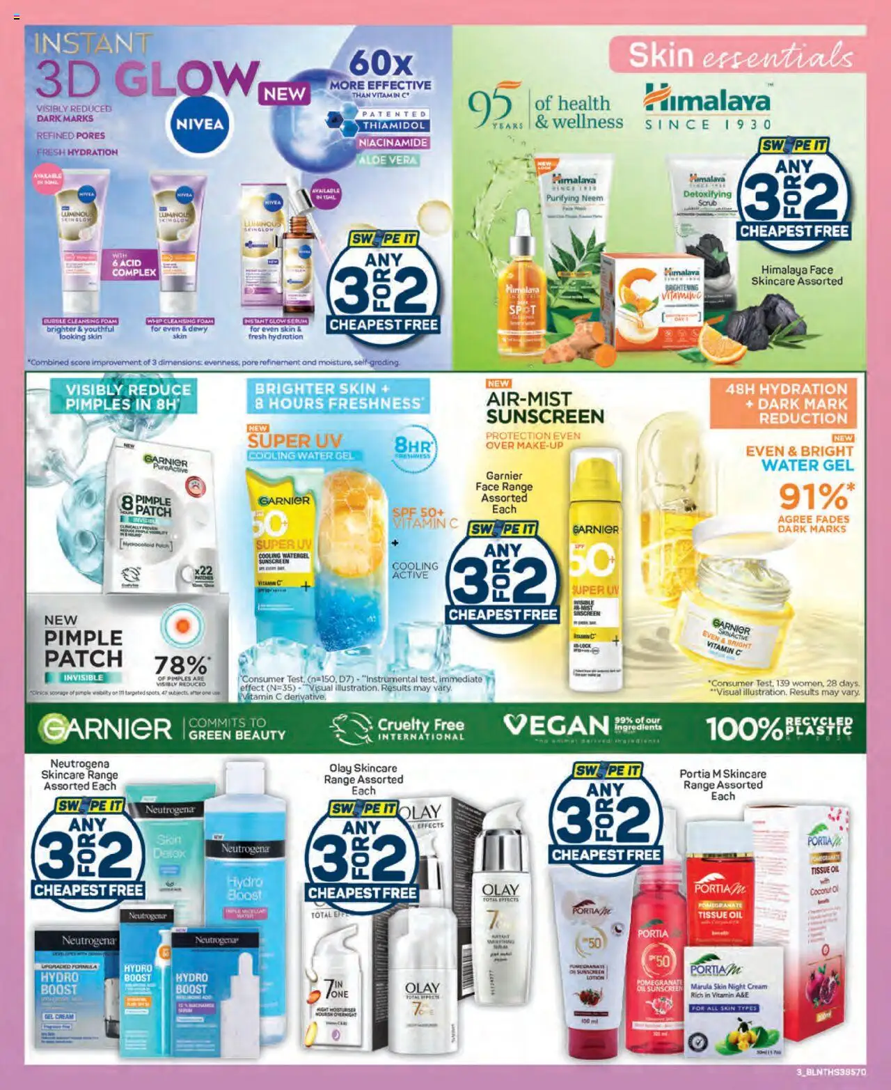 New Pick n Pay catalogue – valid from 25.09.2025 | Page: 3 | Products: Oil, Cream, Water, Night cream